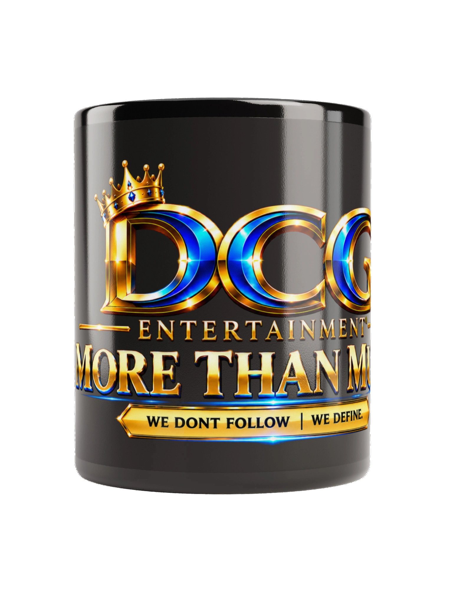 DCG More Than Music Black Coffee Mug – 11 & 15 oz product image (2)
