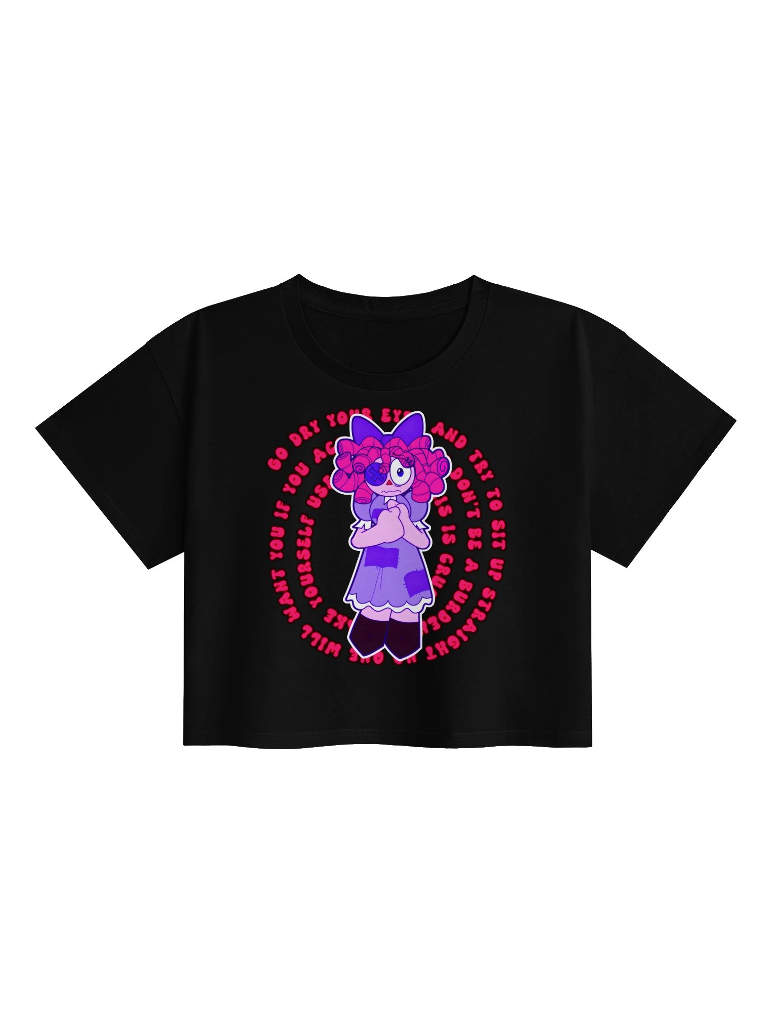 Mom Friend Crop Tee product image (1)