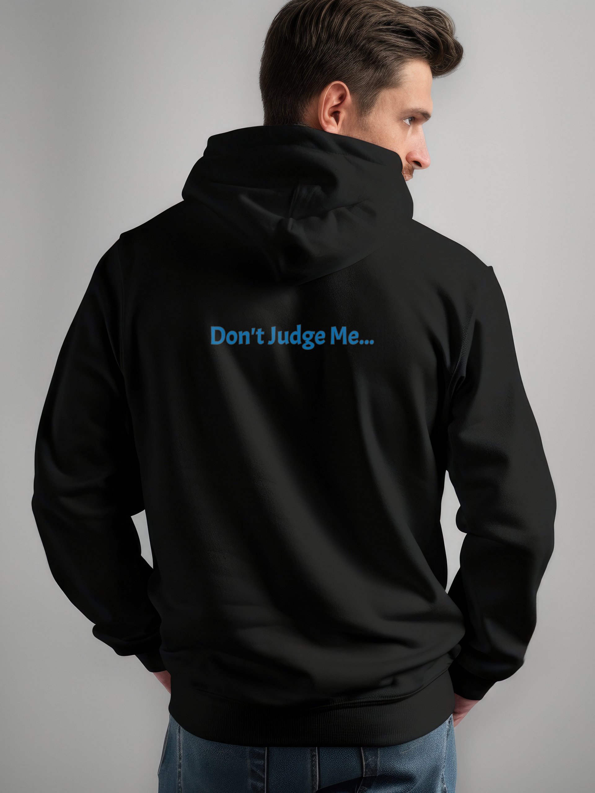 Happy Thoughts - Don't Judge Me - Junk Food - Gildan Classic Hoodie product image (5)