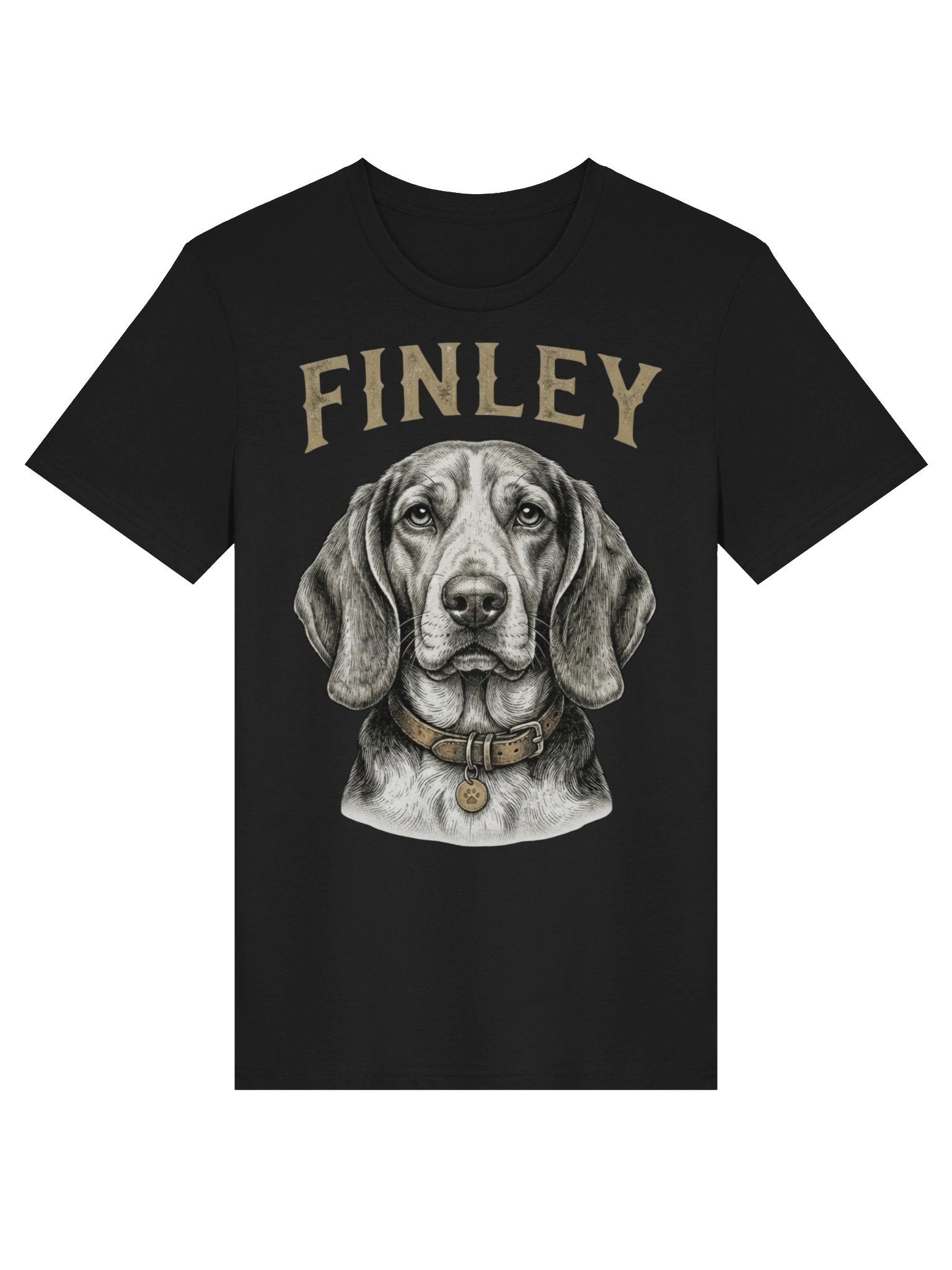 Finley Vintage Dog Portrait T-Shirt product image (2)
