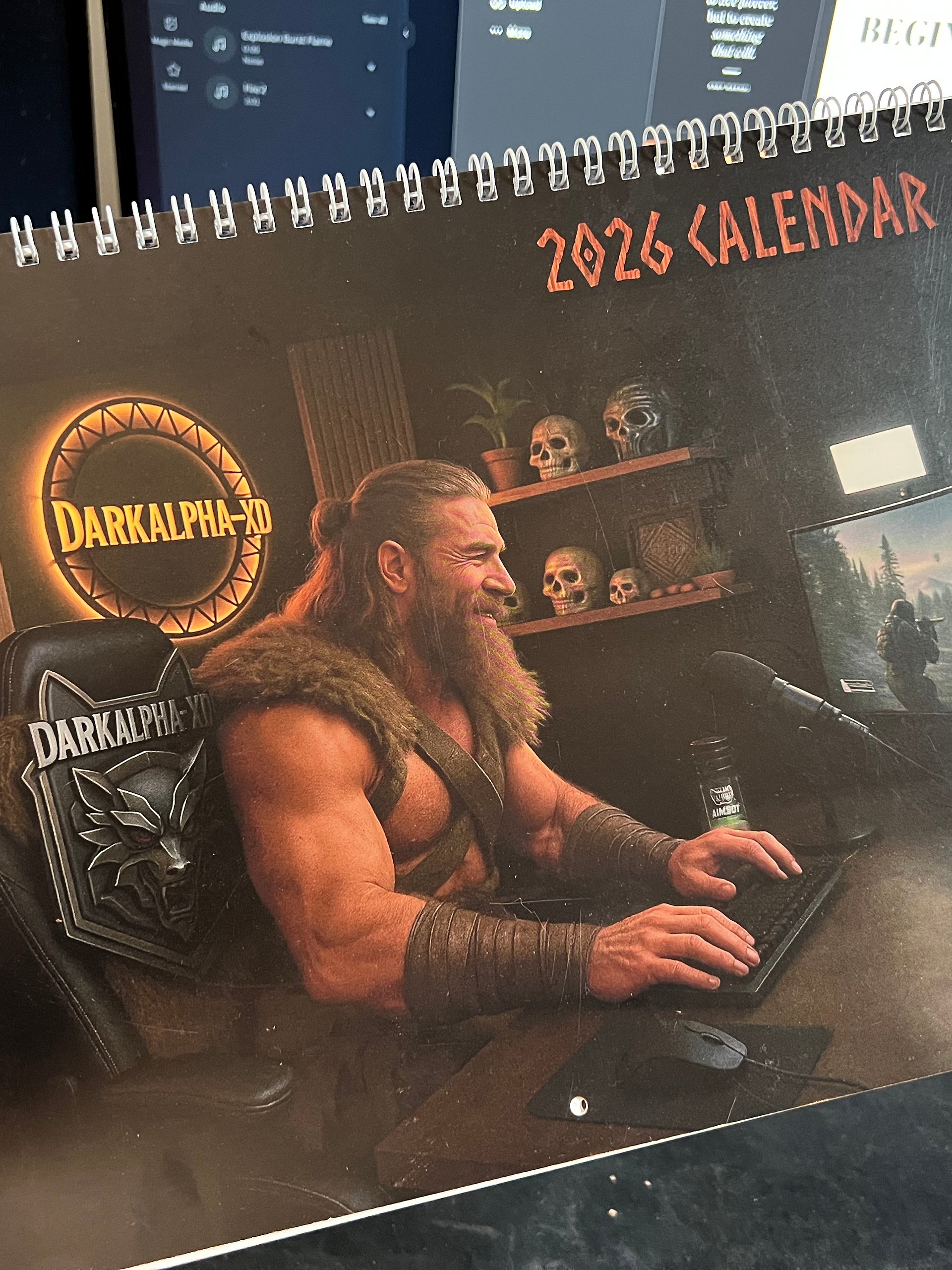 2026 DARKALPHA CALENDAR product image (1)