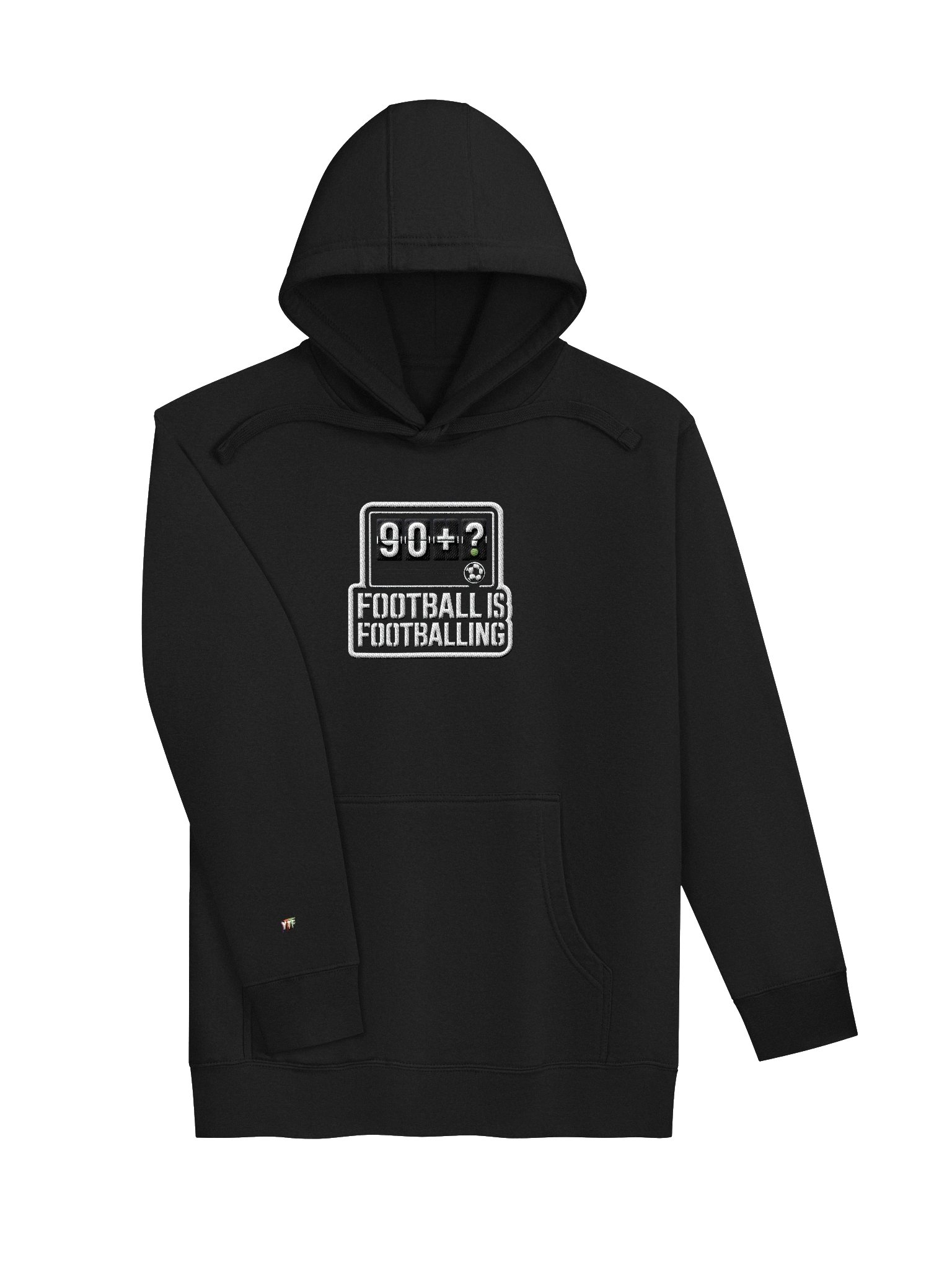 Football Is Footballing Embroided Premium Hoodie product image (13)