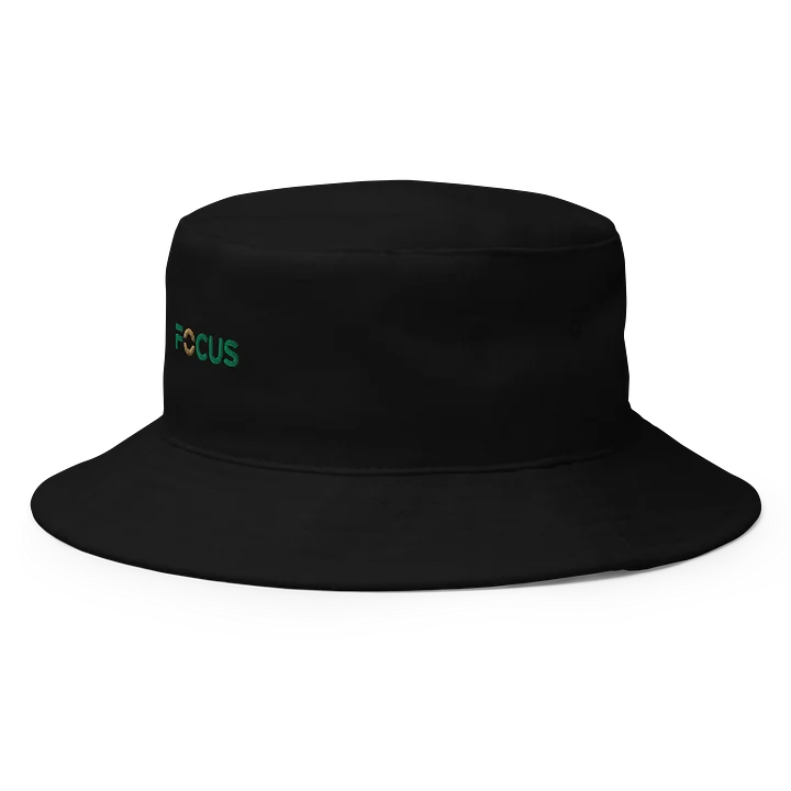 FOCUS Bucket Hat — Black product image (2)
