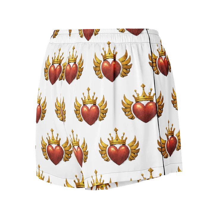 Kingdoms Crest All-Over Print Women's Pajama Shorts product image (2)