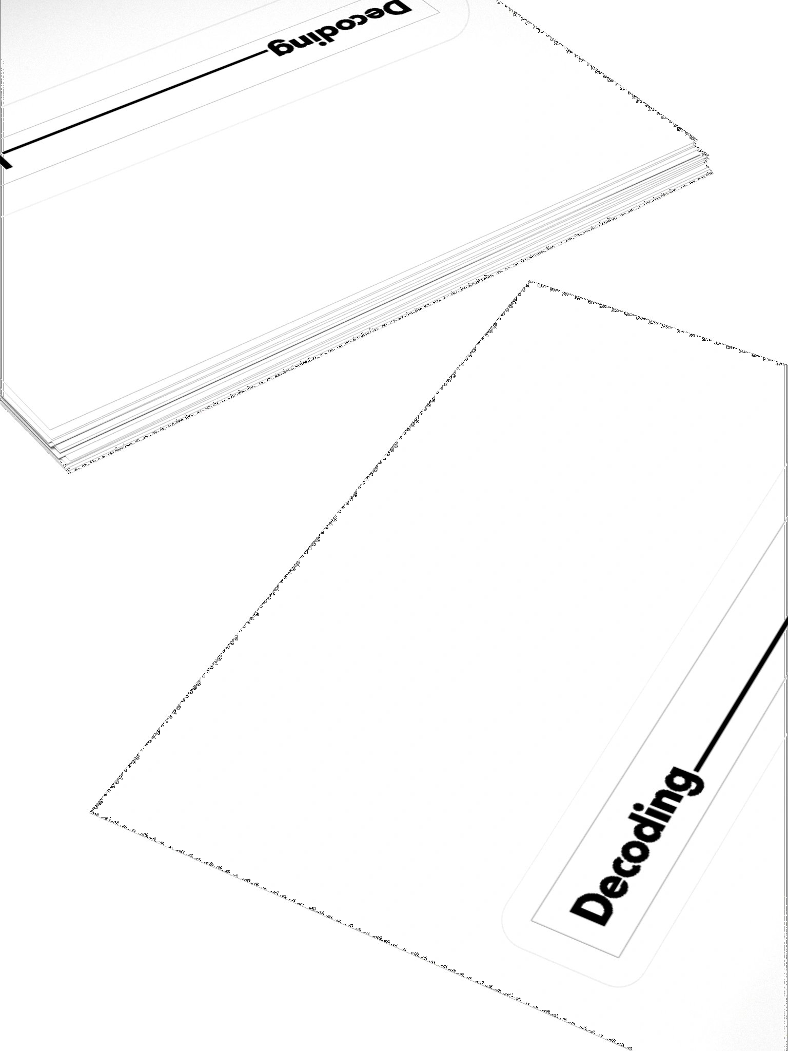 Decoding Labs Signature Stickers - Black product image (14)