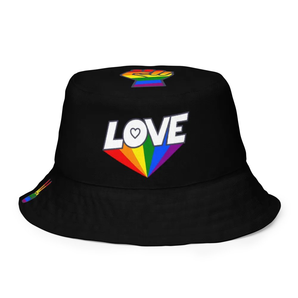 Love & Pride Reversible Bucket Hat product image (2)