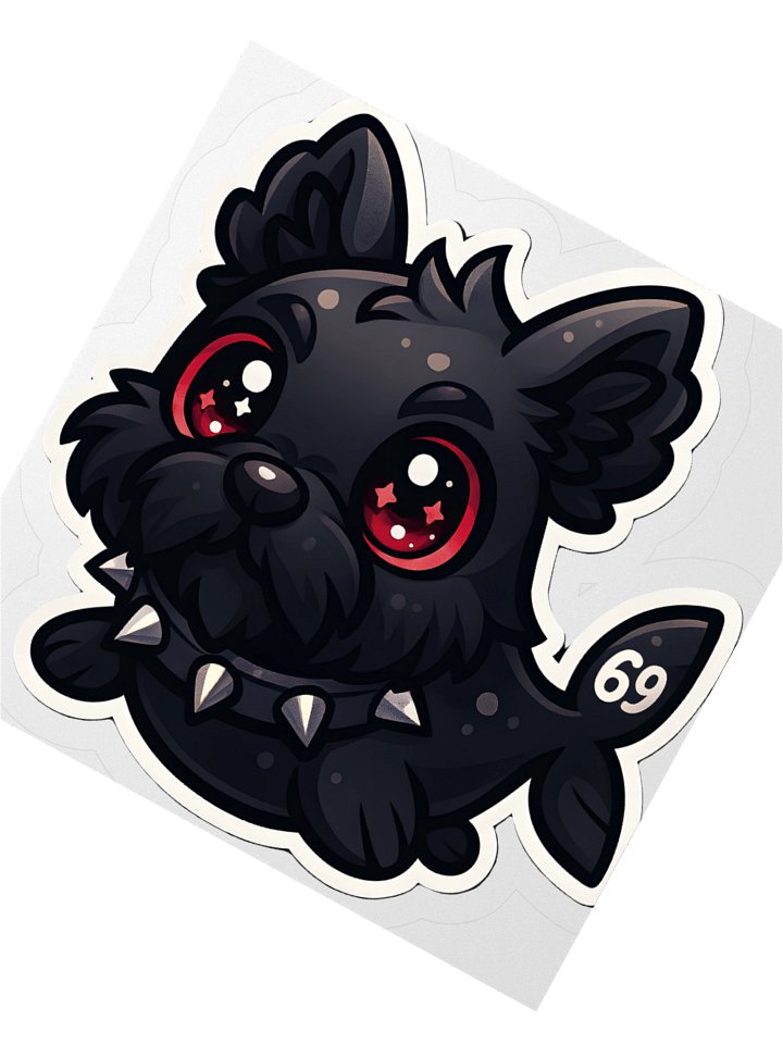 Bark69 Dogfish sticker product image (4)