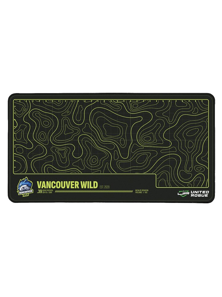 Vancouver Wild Map Desk Mat product image (1)