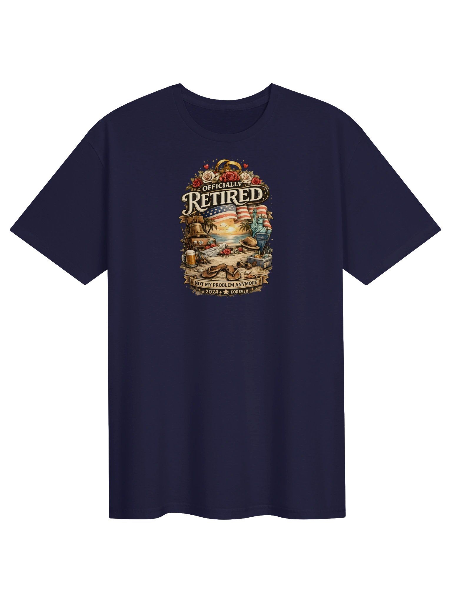Officially Retired Retirement Tee product image (2)