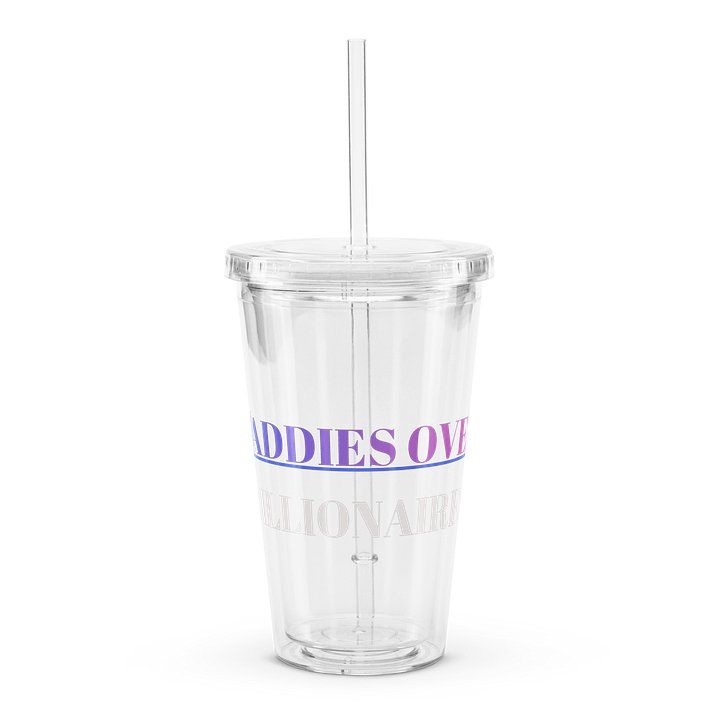 BADDIES OVER BILLIONAIRES TUMBLER product image (1)