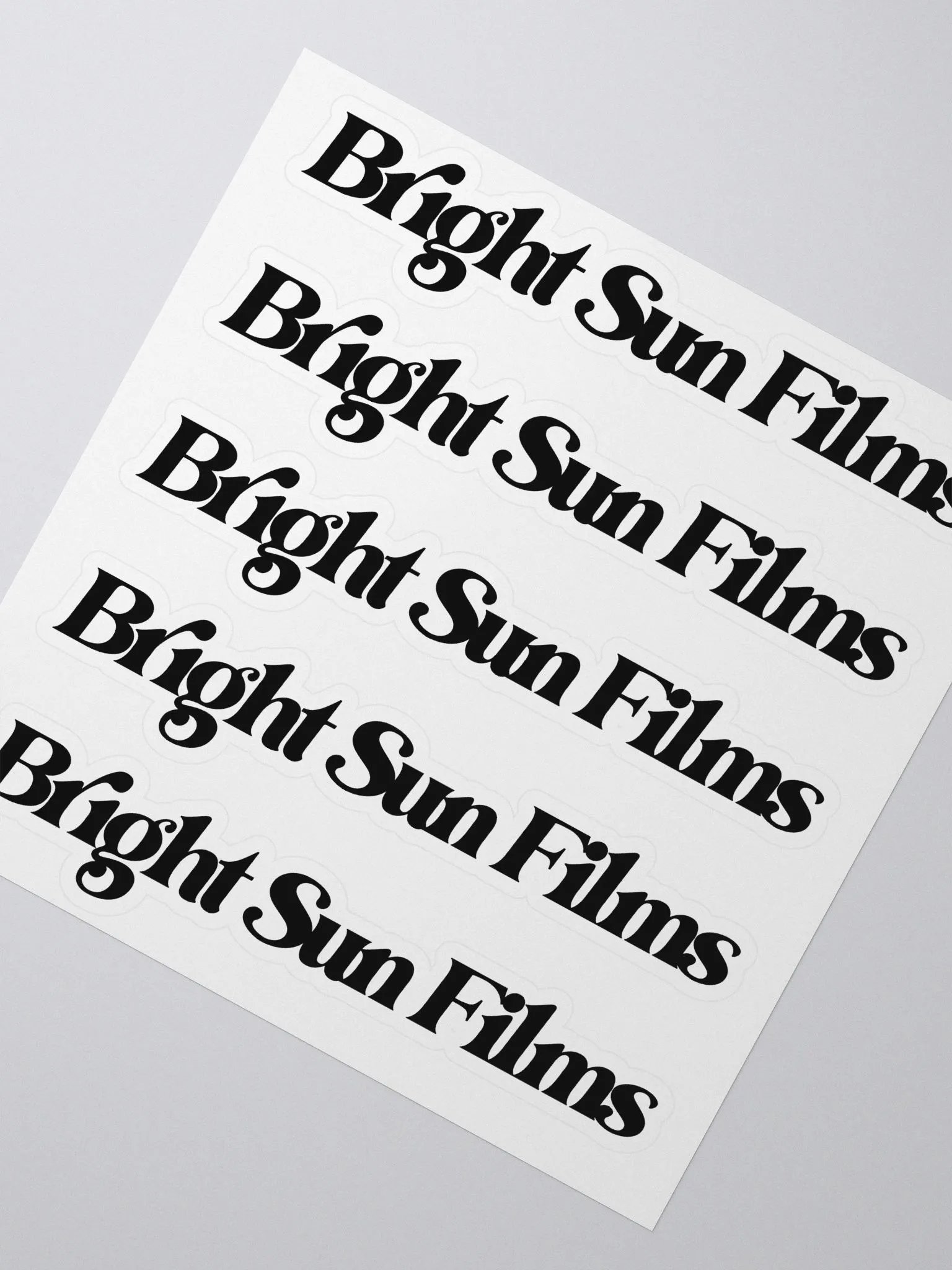 Vintage Logo Sticker Sheet product image (3)