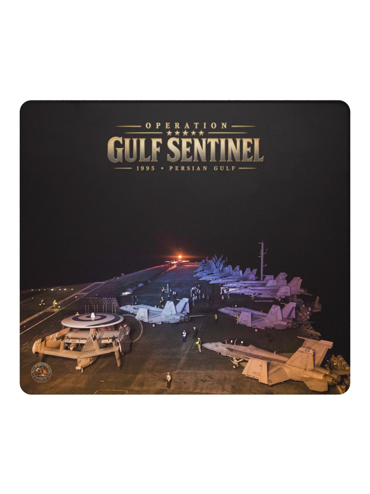 Operation Gulf Sentinel — Gaming Mouse Pad product image (2)