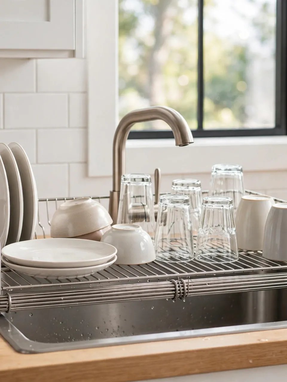 Roll-Up Dish Rack — Dry Dishes Over The Sink product image (3)