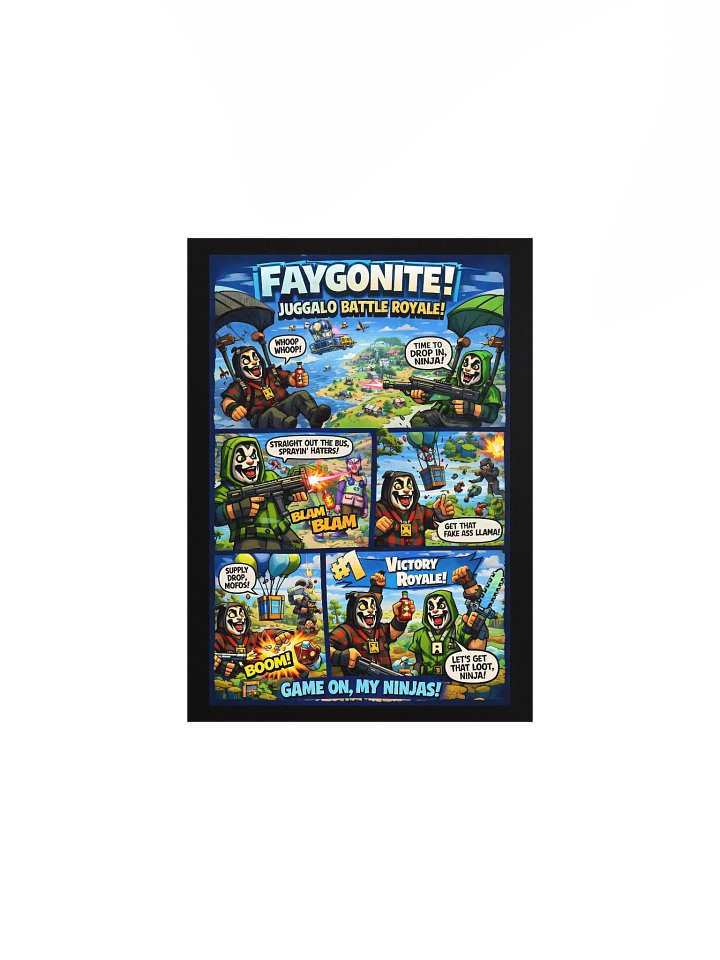 🎯 Faygonite! Juggalo Battle Royale – 5x7 Matte Poster product image (1)