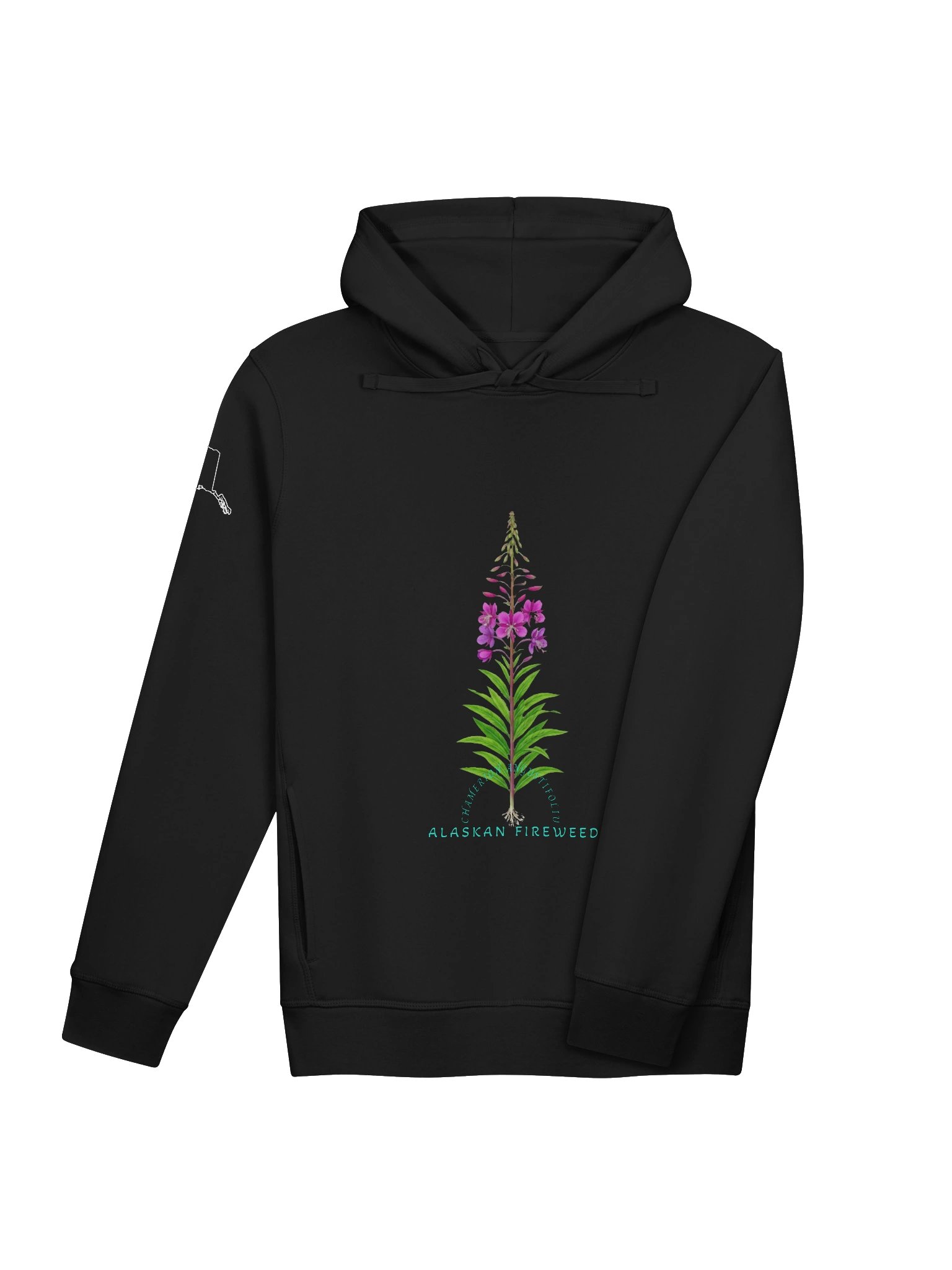 DELUXE ALASKAN FIREWEED SIDE POCKET HOODY product image (7)