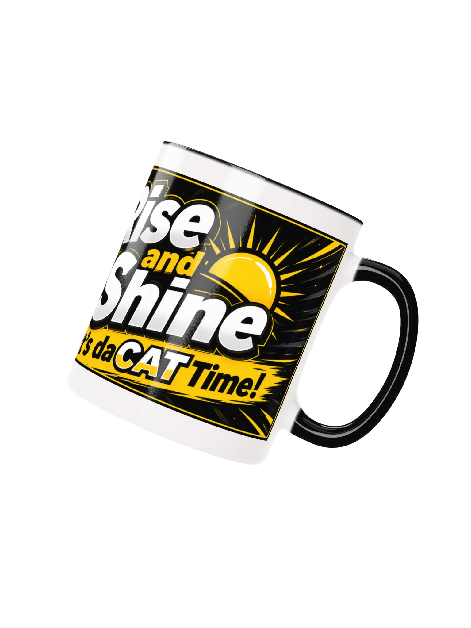 Rise and Shine It's daCAT Time! Mug product image (4)