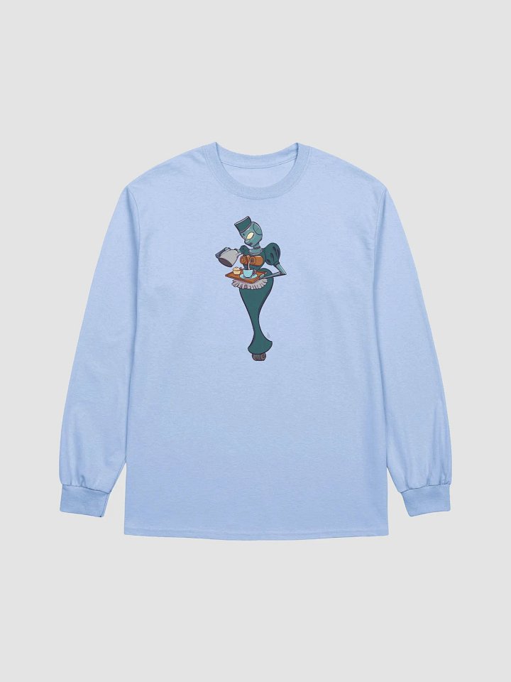 Robot Tea Service Longsleeve T-shirt product image (4)