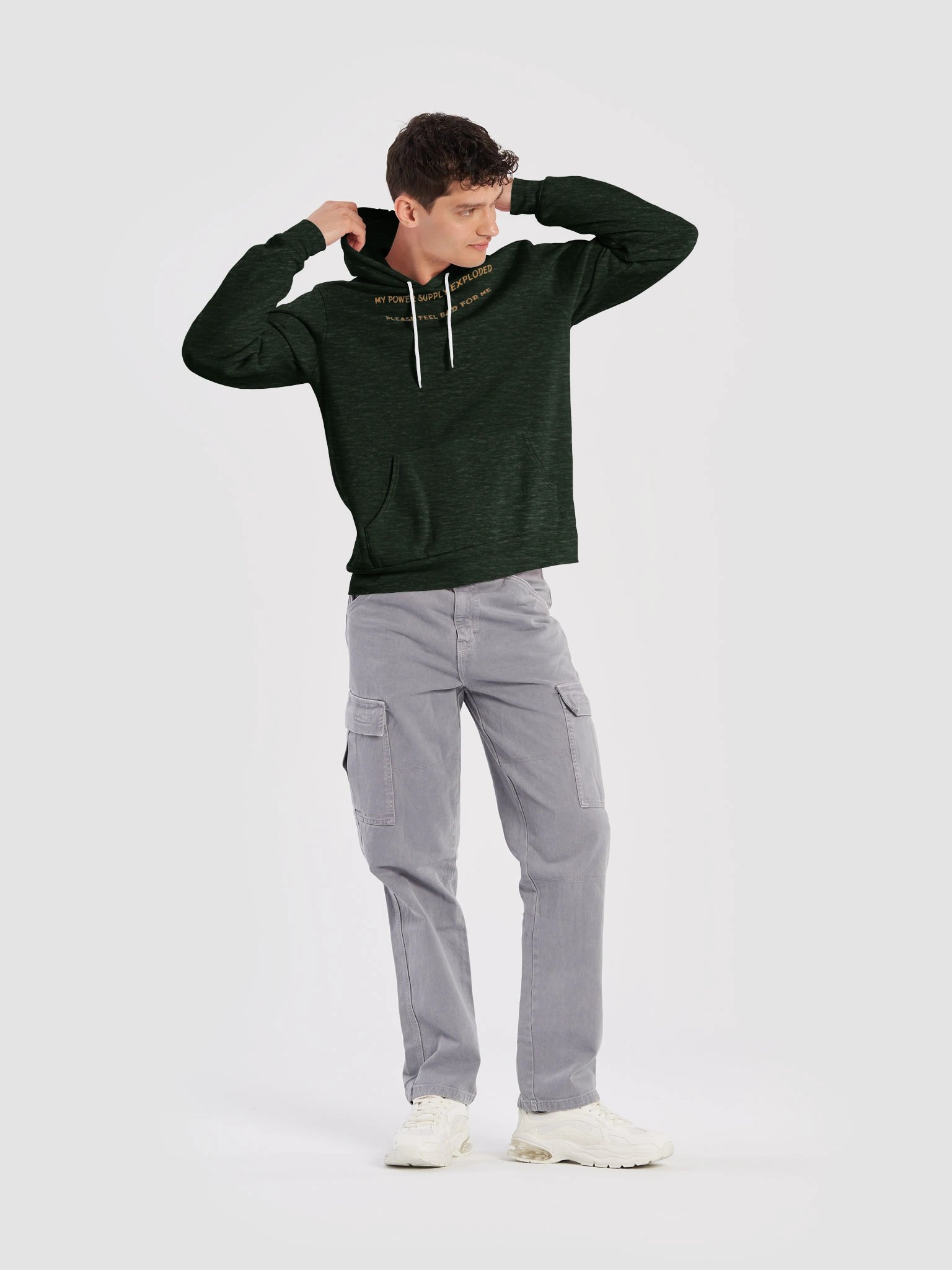 MY POWER SUPPLY EXPLODED PLEASE FEEL BAD FOR ME. Meme Hoodie product image (38)