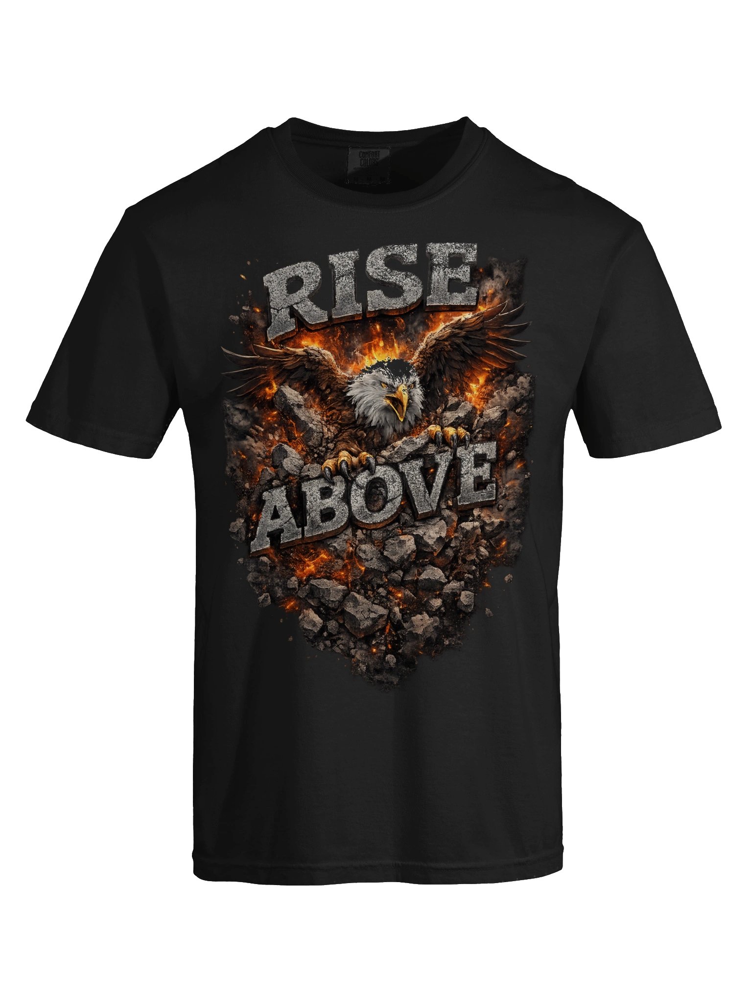 Rise Above - Eagle Motivational T-Shirt product image (5)