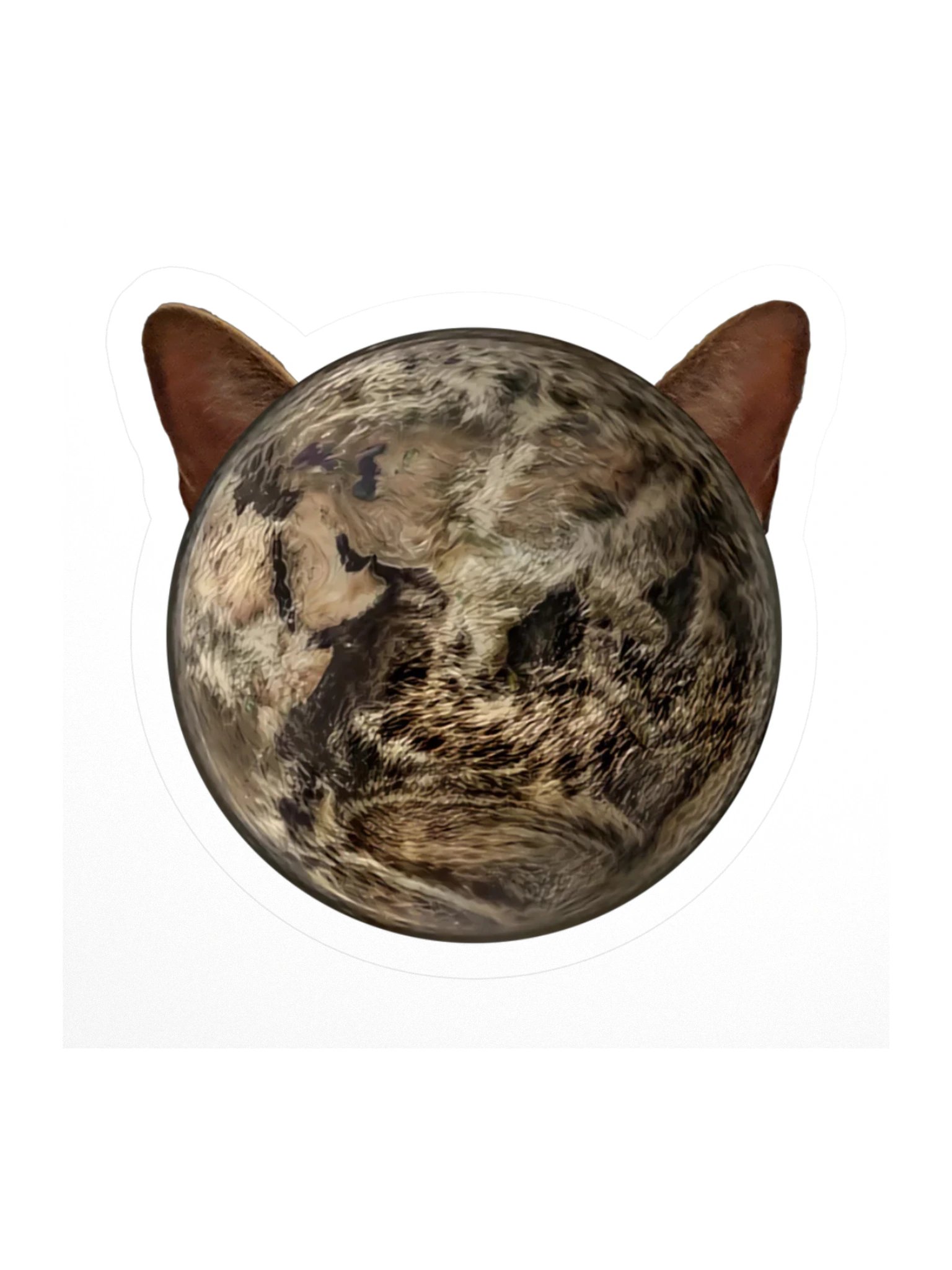 Cat Earth — Sticker product image (1)