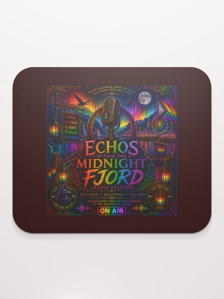 Echoes of Pride — Limited Edition Fjord Mouse Pad product image (2)