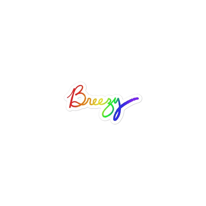 Breezy Pride Magnet! product image (1)