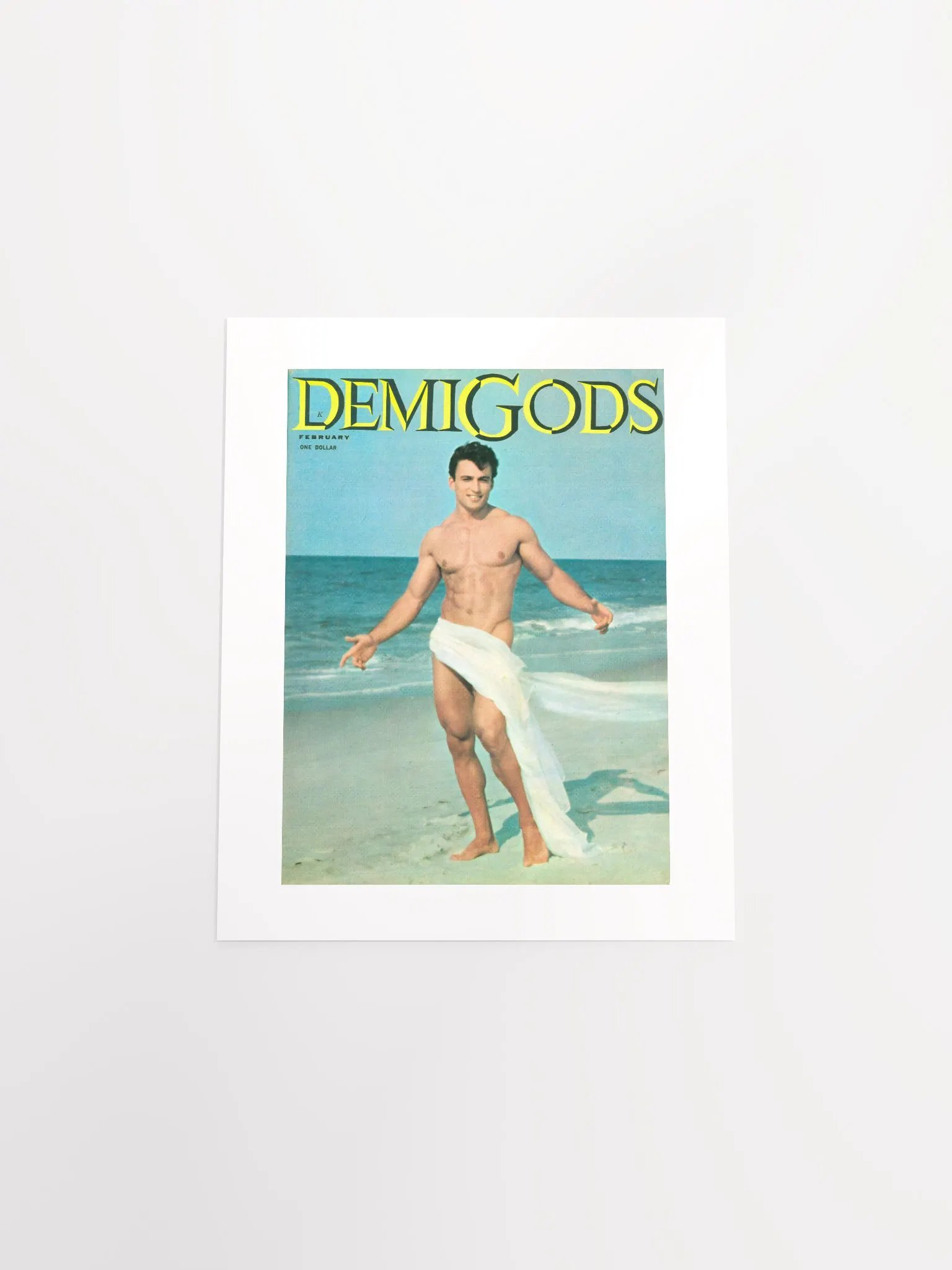 DEMIGODS Magazine Cover (February 1963) - Print product image (4)
