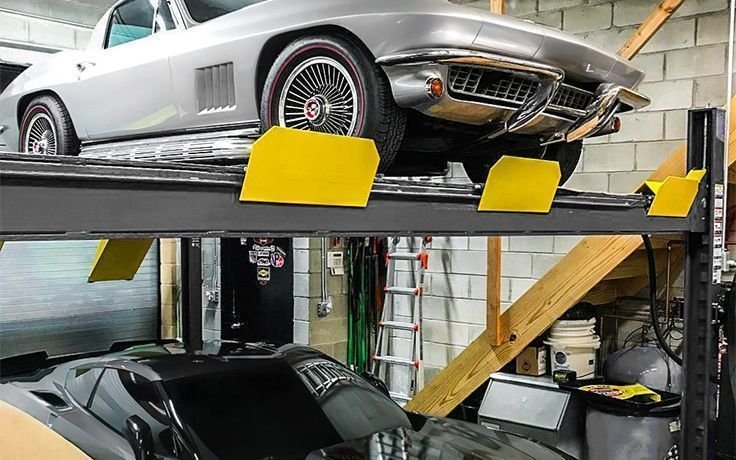 BendPak HD-9SW Four-Post Car Lift - 9,000-Lb Capacity - Dual Platform Super Wide product image (2)