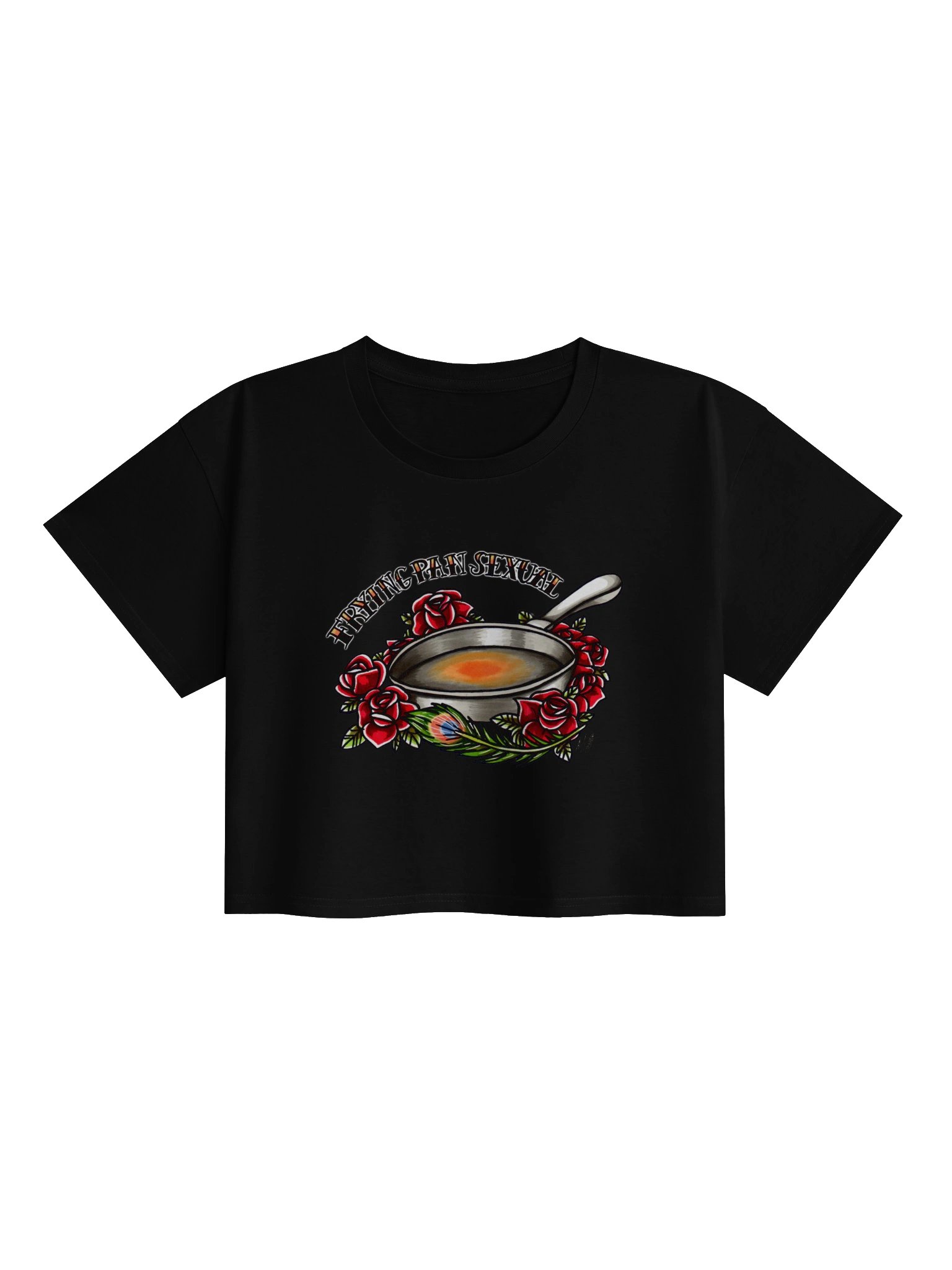 Frying Pan-Sexual Cropped Tee product image (5)