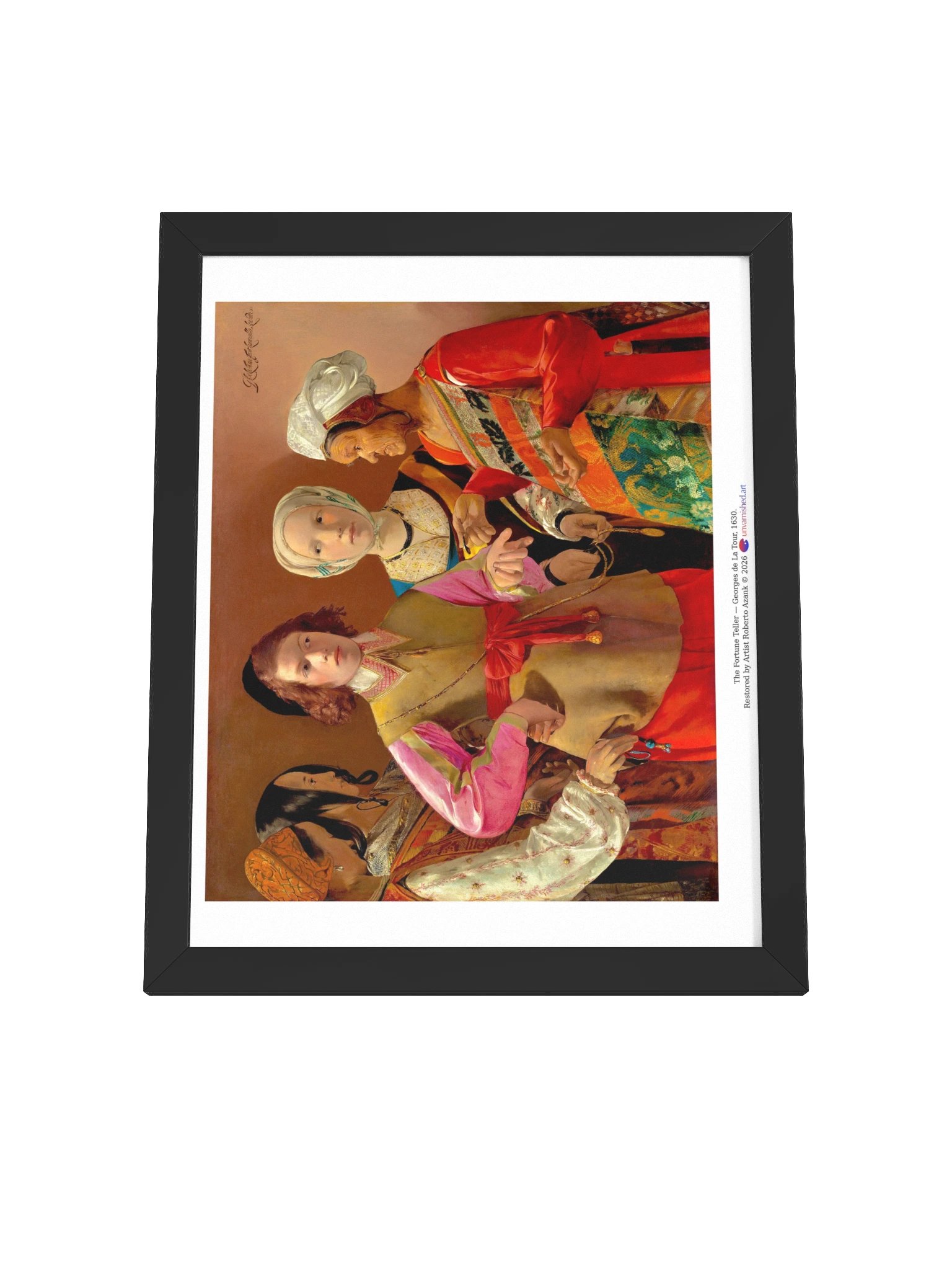 The Fortune Teller — Small Framed Matte Poster product image (8)