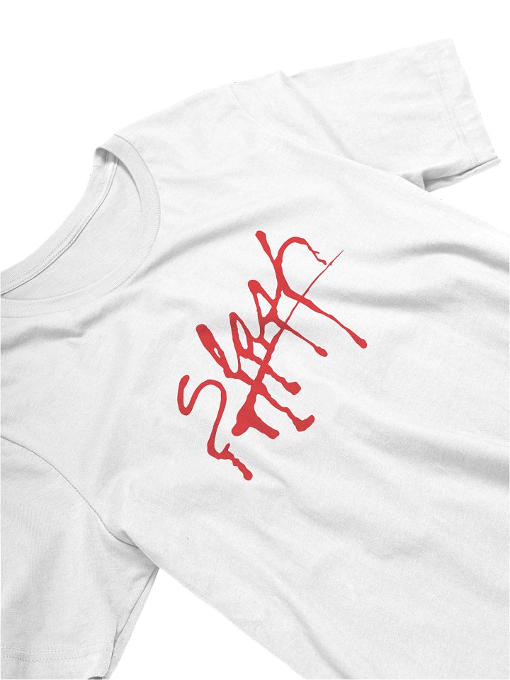 SLASH MAGAZINE WHITE TEE product image (1)