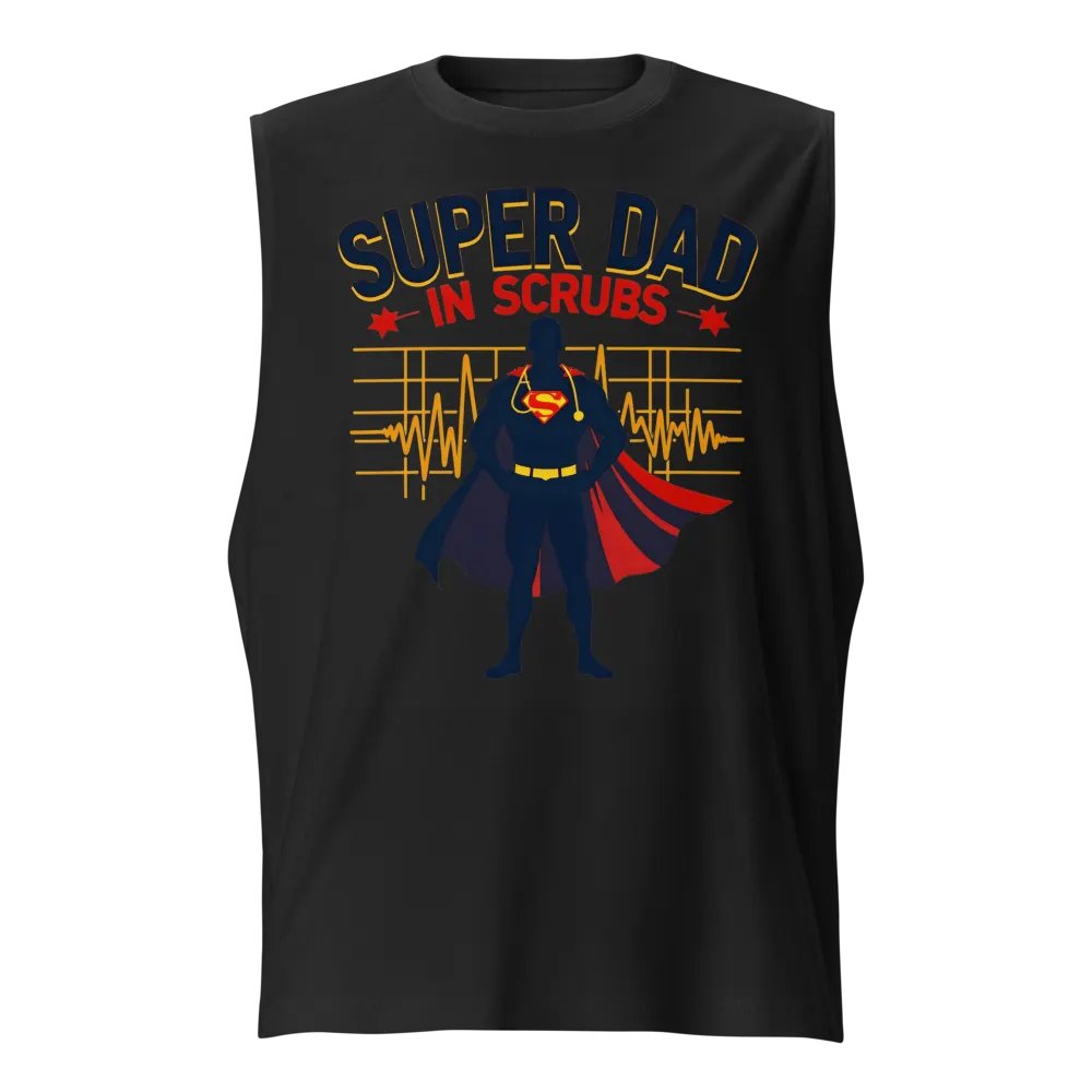 Super Dad in Scrubs Muscle Tank product image (1)