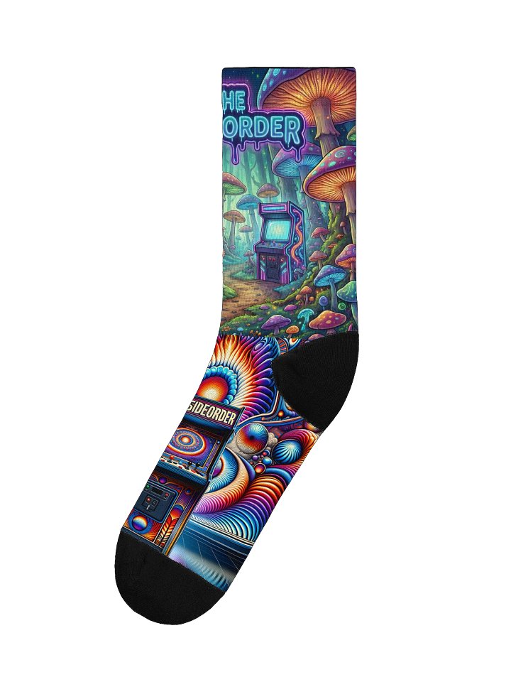 Psychedelic Side order Crew Socks product image (1)