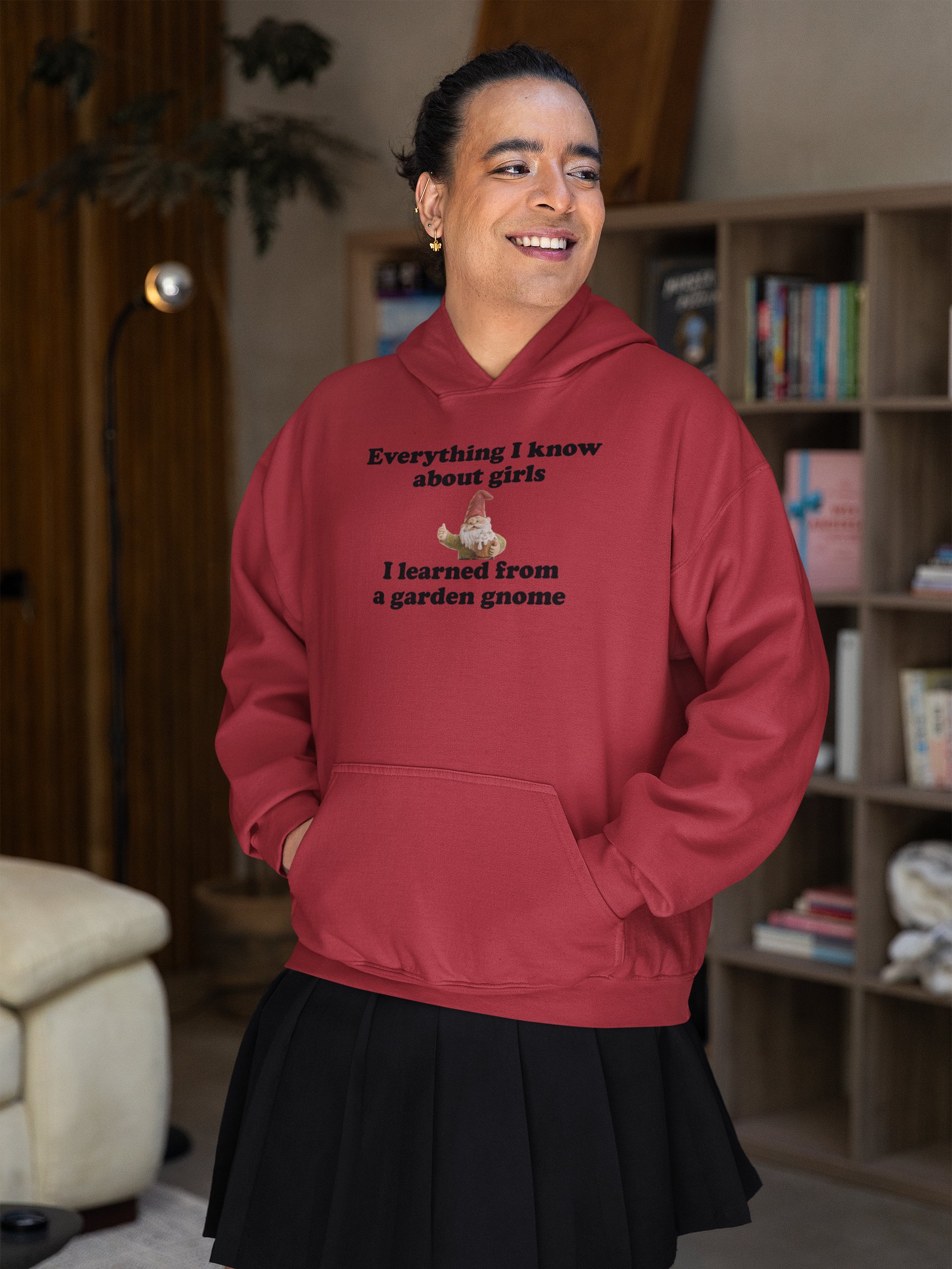 Everything I know about girls classic hoodie product image (20)