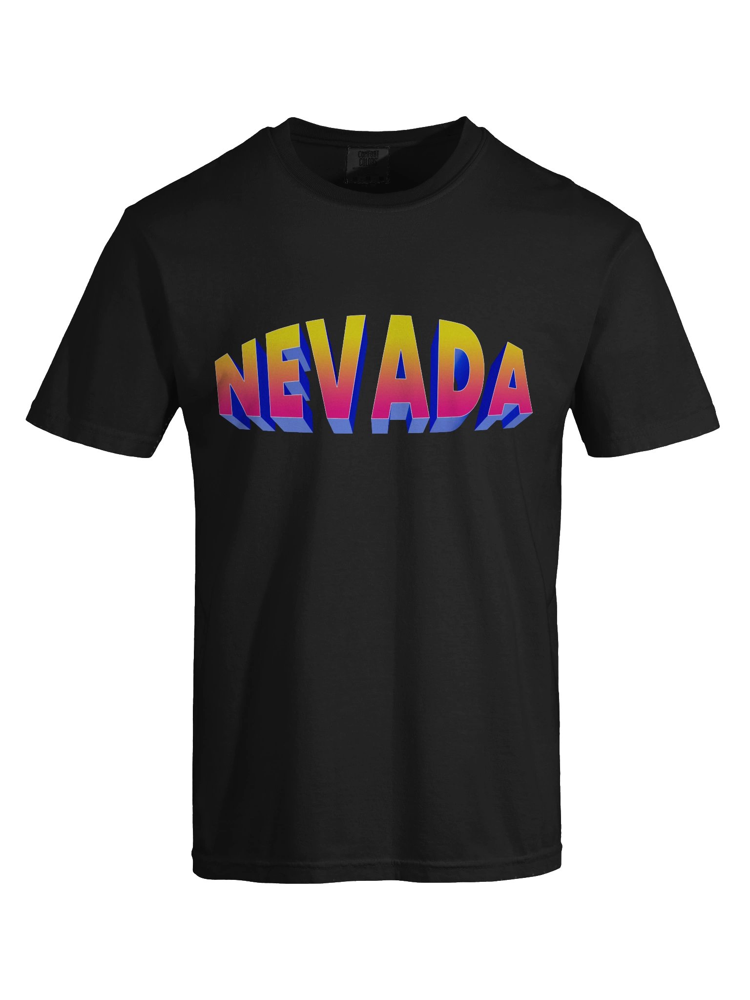 NEVADA 3D Gradient Comfort Colors Tee product image (7)