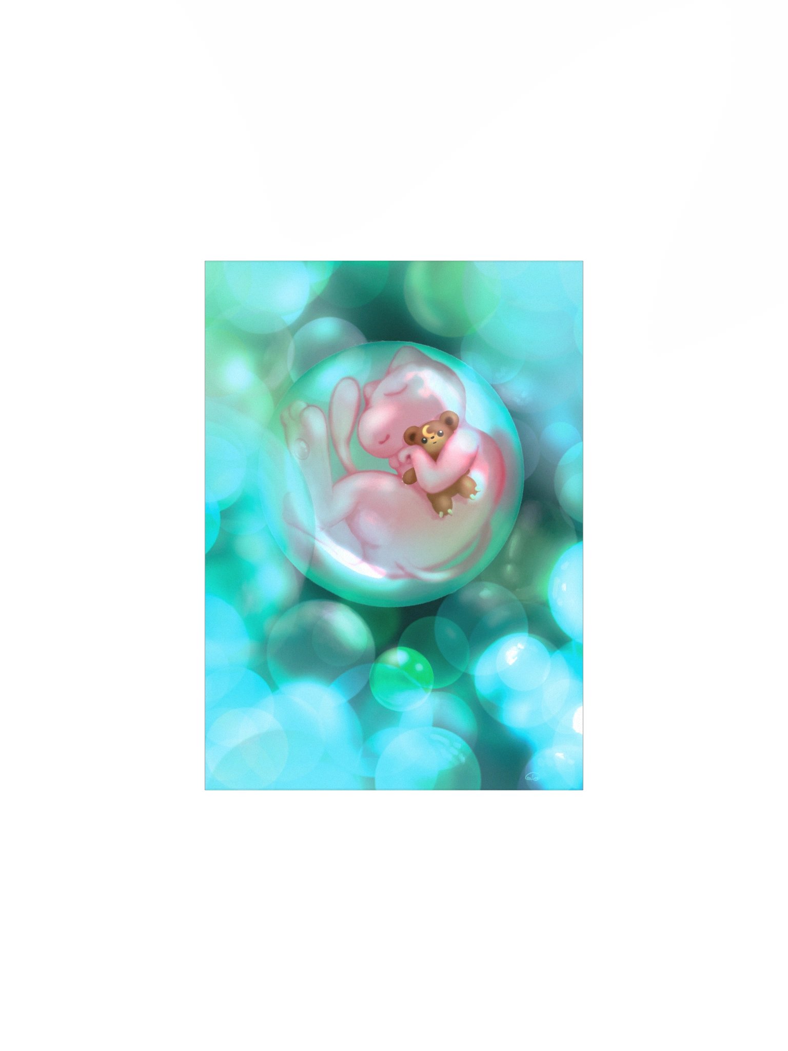 Bubble Mew Print product image (3)