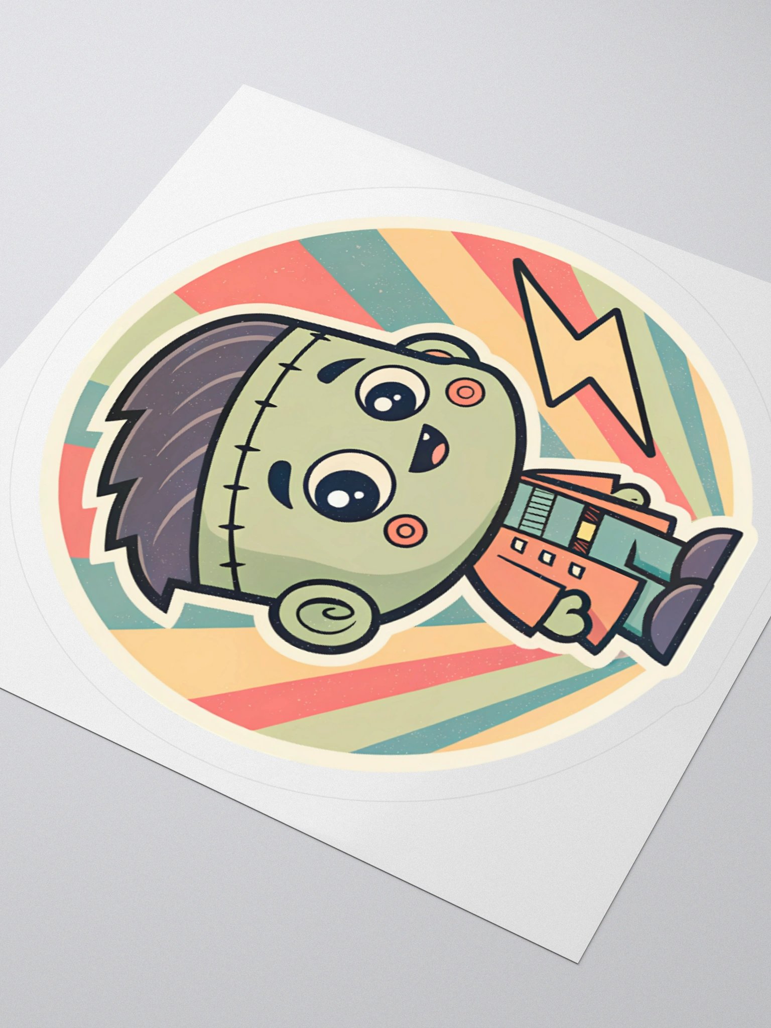 Electric Monster Kiss Cut Stickers product image (7)