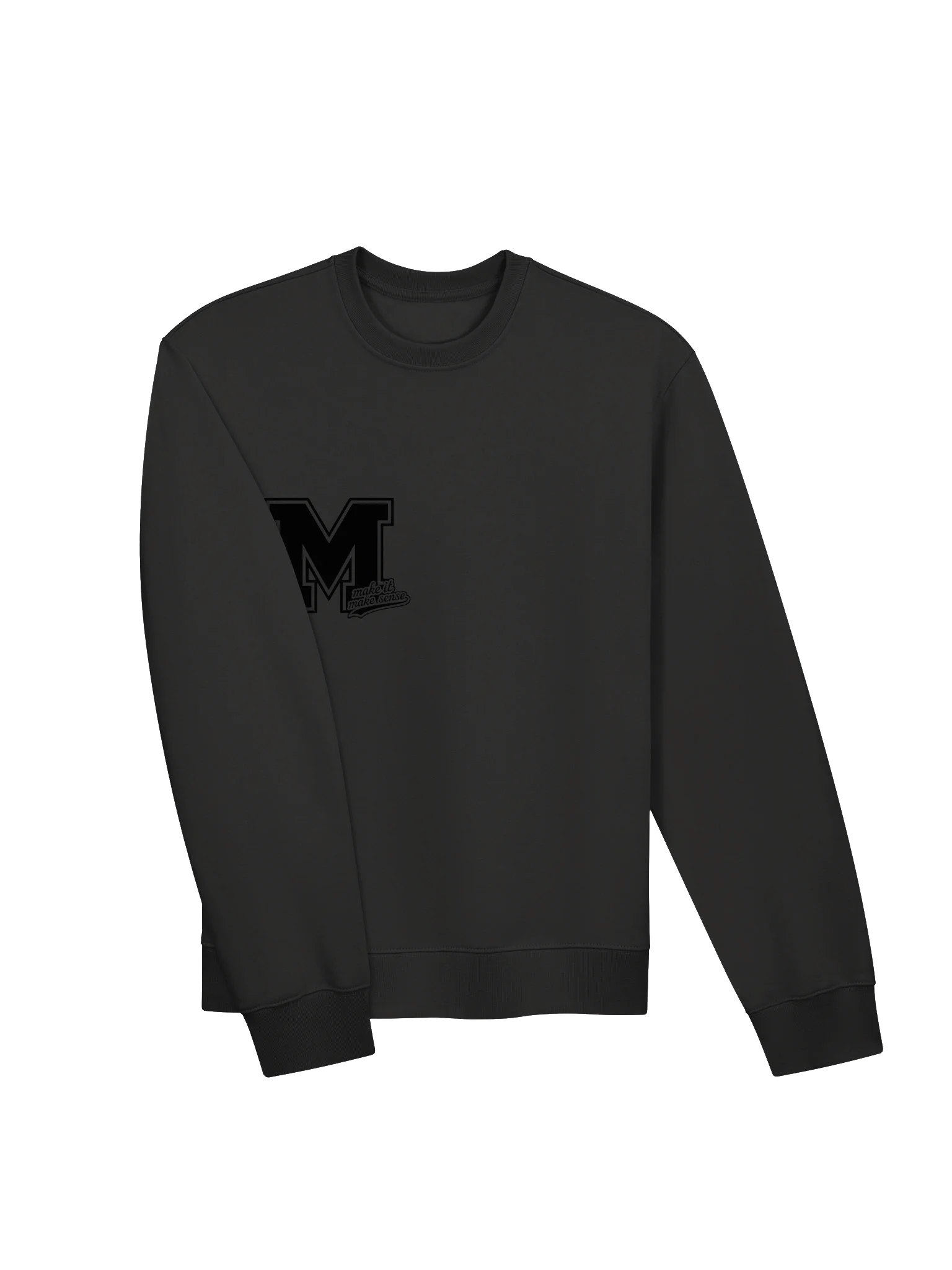 MIMS Black Logo Crewneck Sweatshirt product image (14)