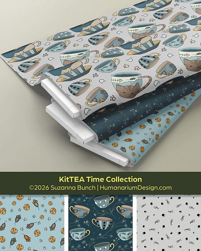 This collection has been a fun evolution that started with a silly idea which turned out quite neat! KitTEA Time is a fun ser...