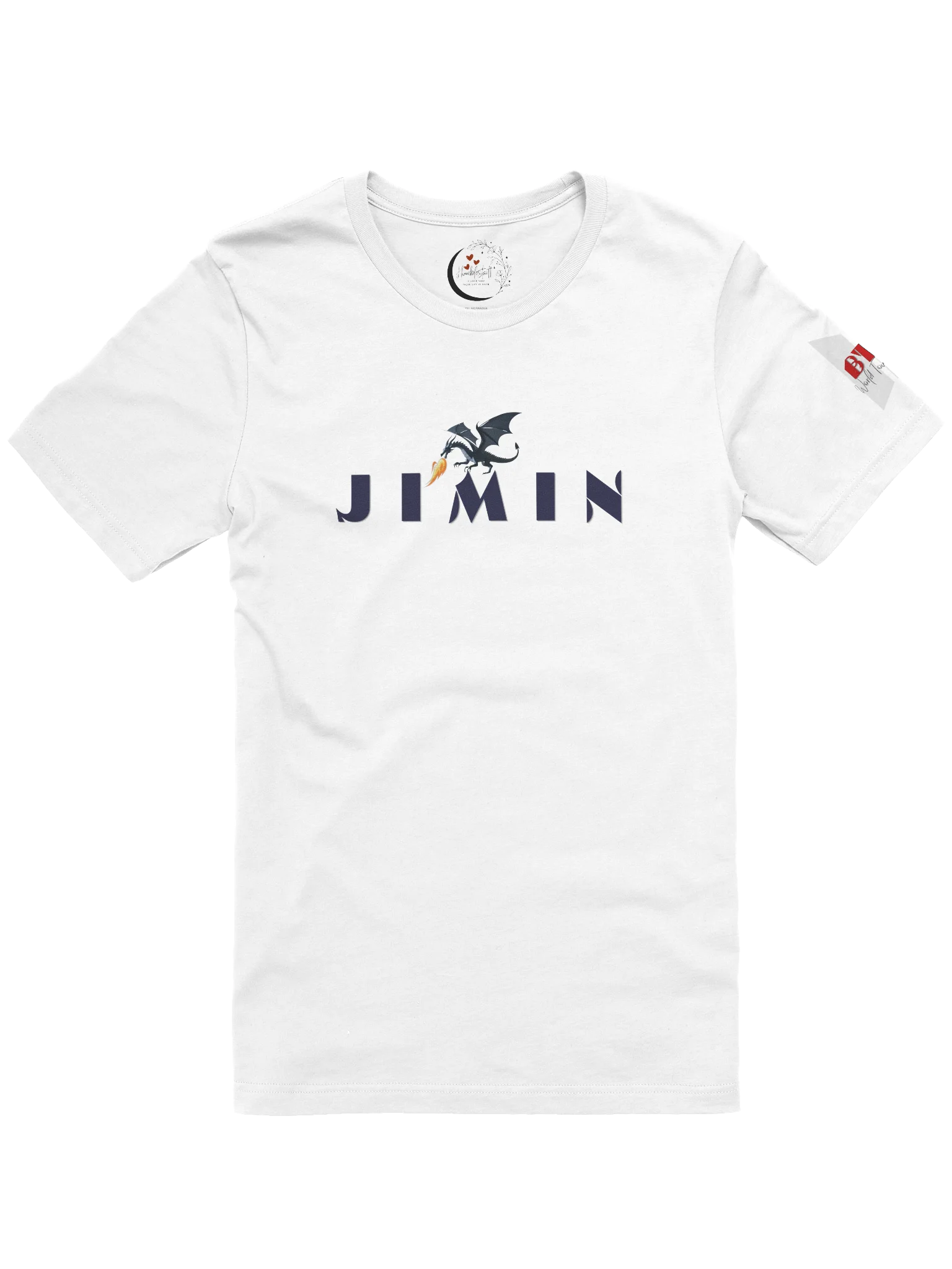 Jimin Dragon Prince Tee (Red) product image (1)