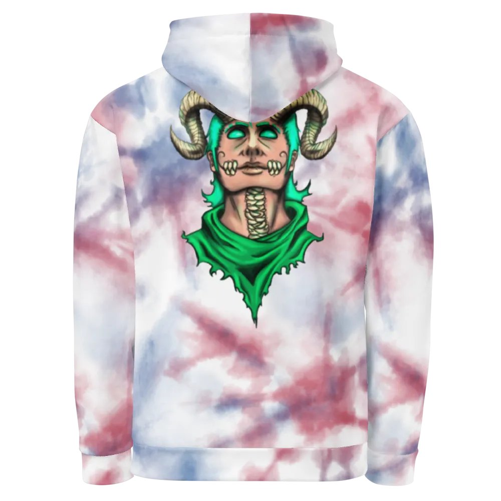 Death Metal Tie-Dye Hoodie product image (2)