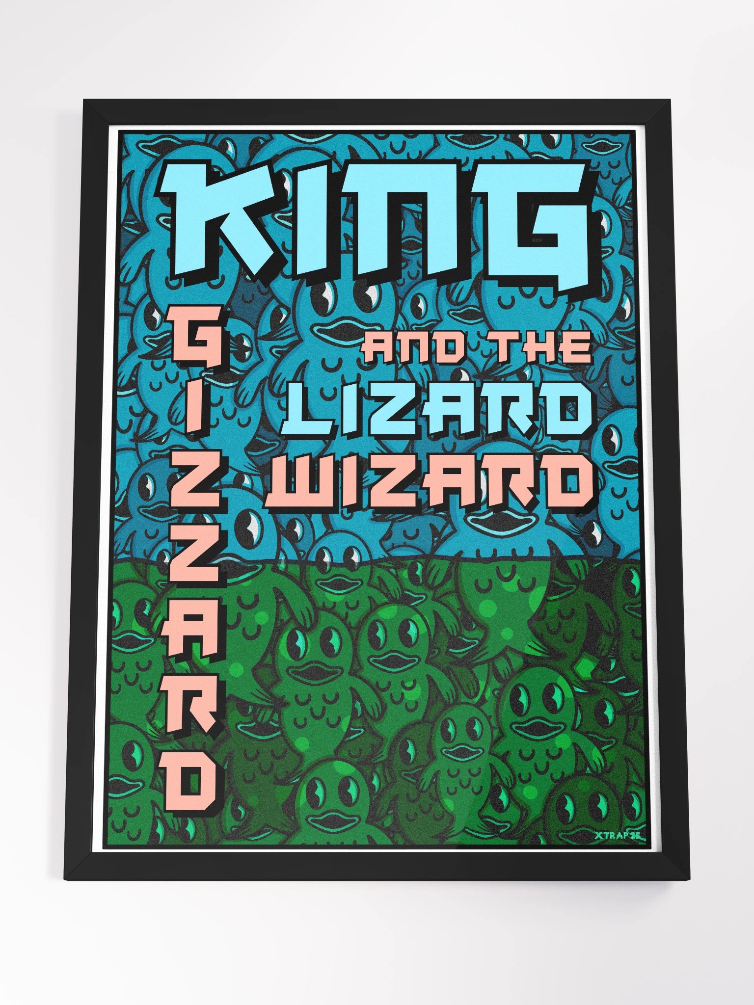 KING GIZZARD AND THE LIZARD WIZARD FISHIES FRAMED POSTER product image (5)