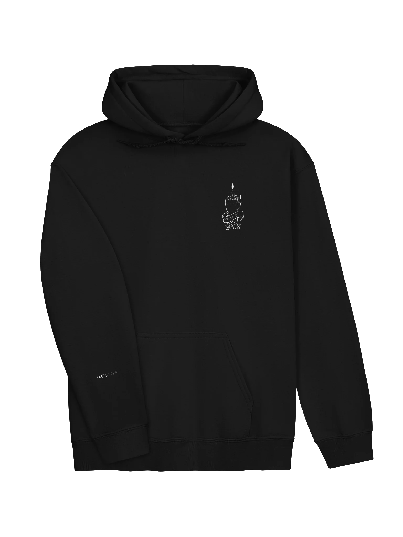 Føkk Off [Sticker] Unisex Hoodie product image (3)