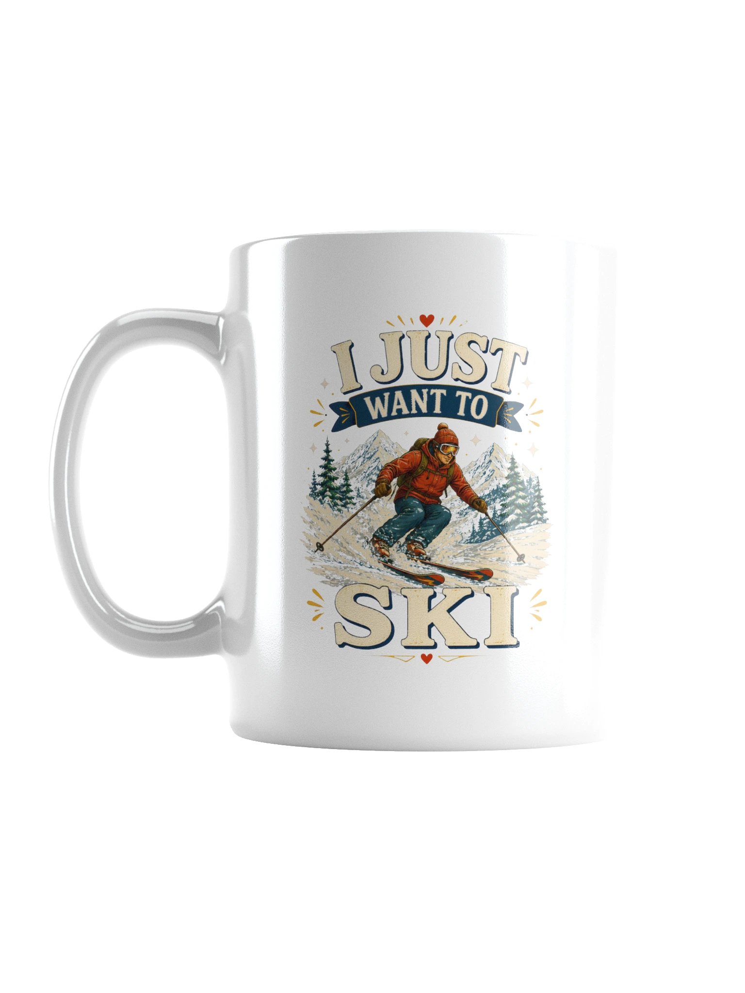 I Just Want To Ski Mug product image (1)