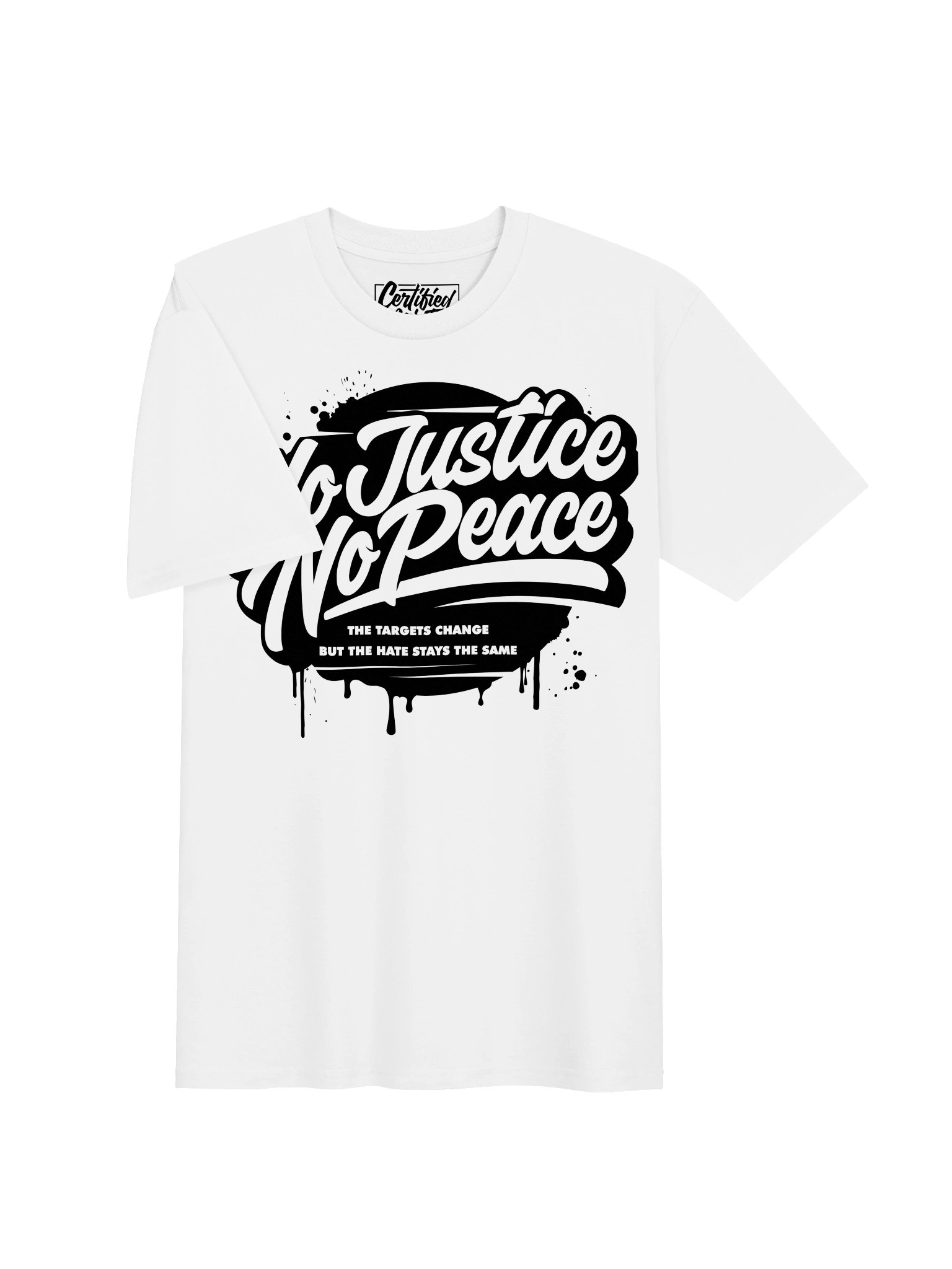 CBF- NO JUSTICE NO PEACE TEE product image (2)