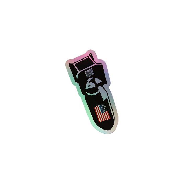 U.S. Bombs - Kiss Cut Holographic Sticker product image (1)