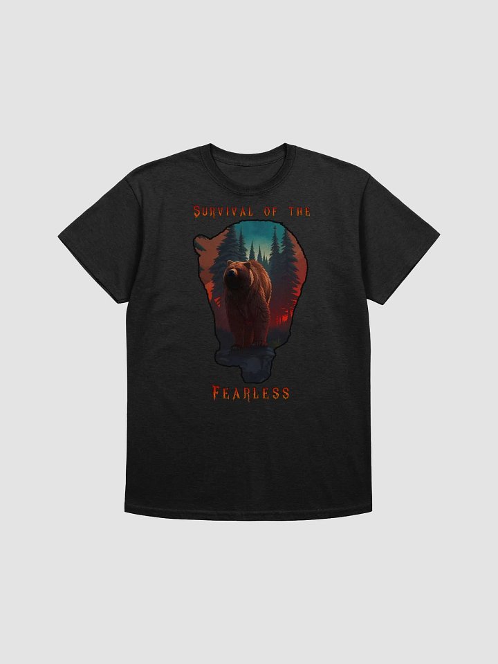 Bear silhouette survival of the fearless product image (1)