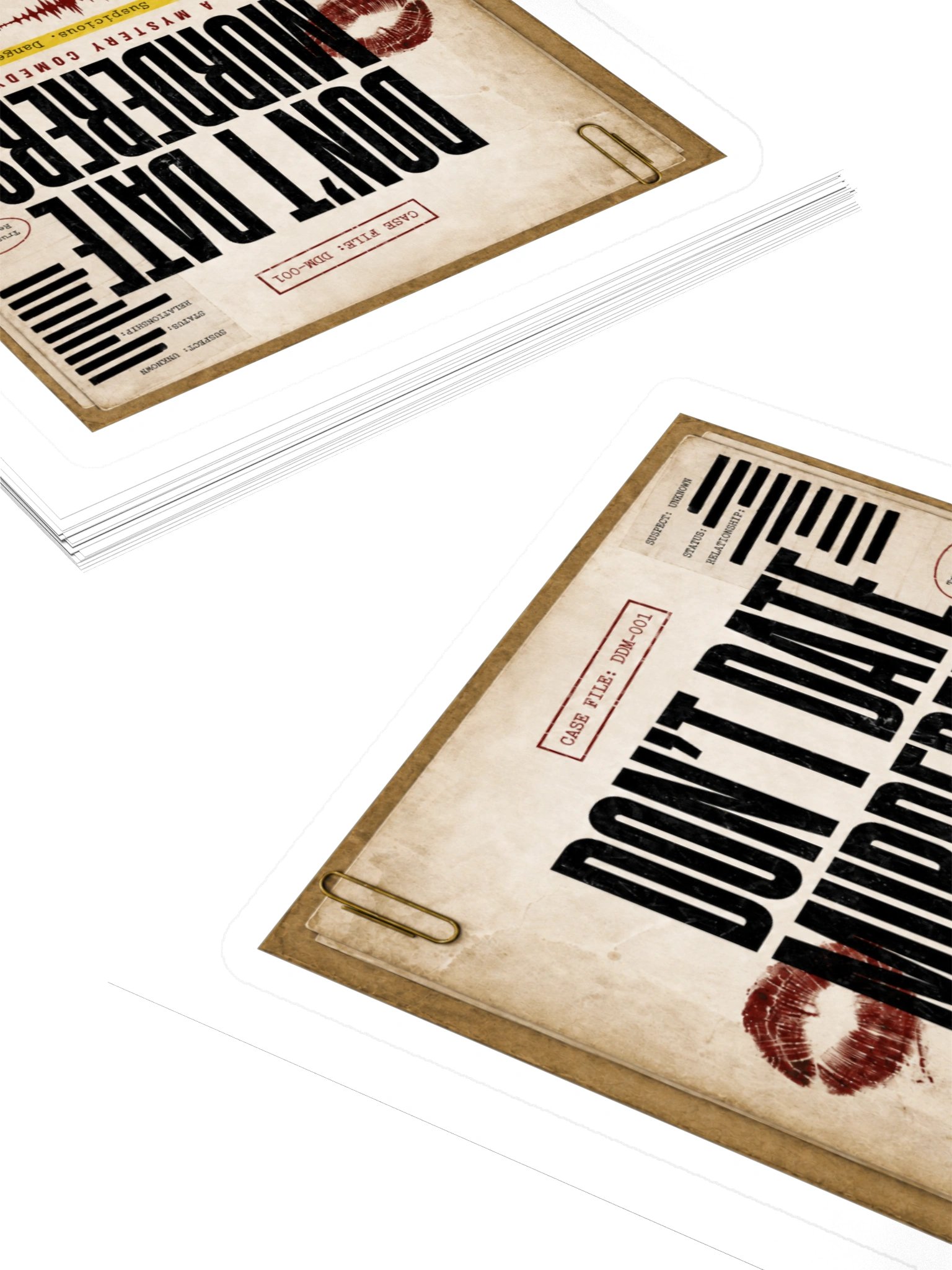 The Case File Sticker product image (10)