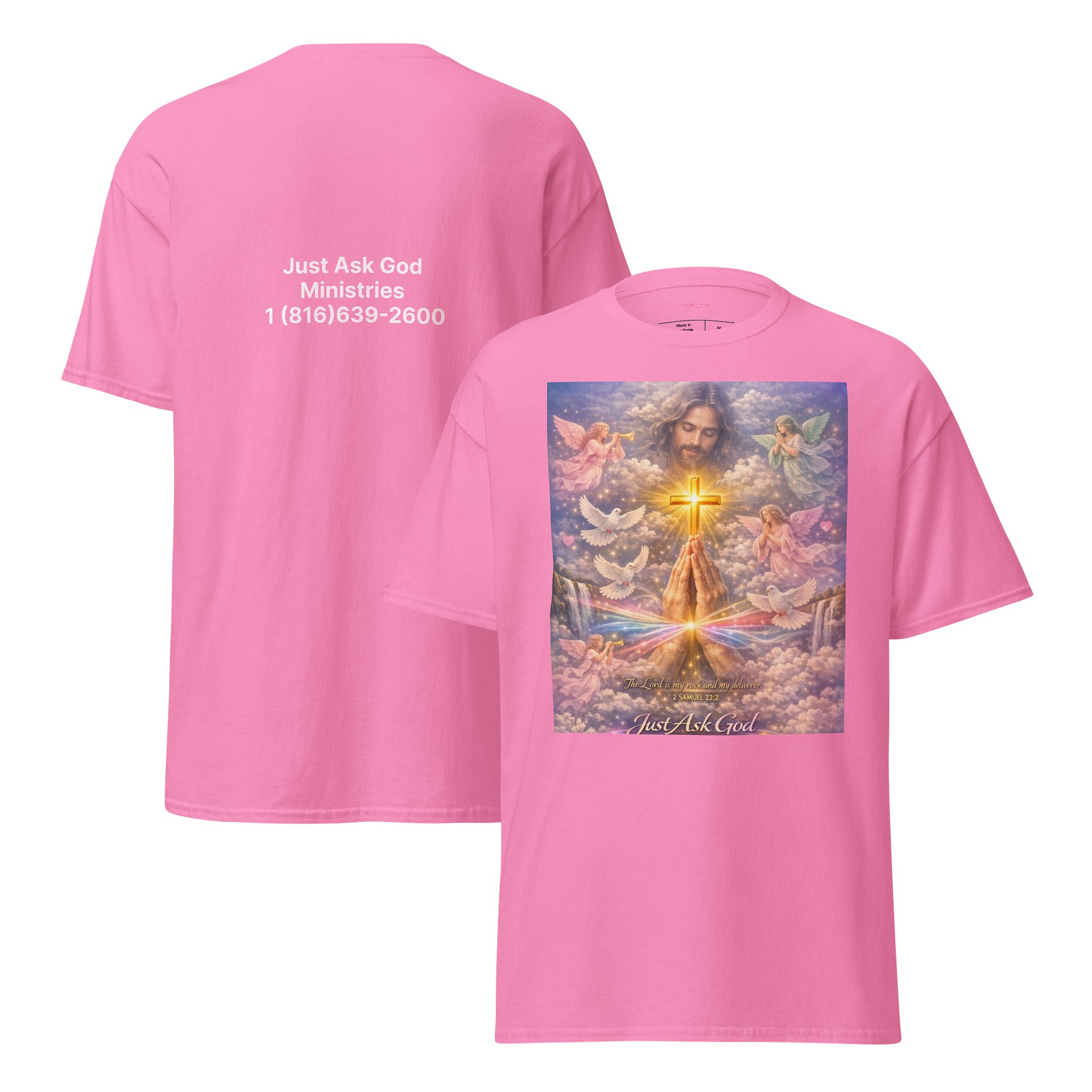 Heavenly Cross Prayer T-Shirt product image (30)