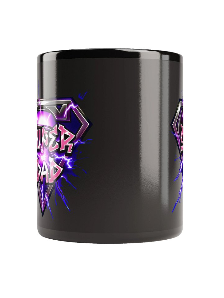 Super Dad Pink Lightning Coffee Mug product image (2)